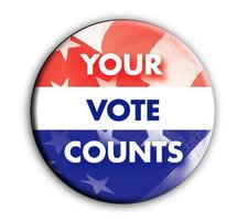 your vote counts button 3
